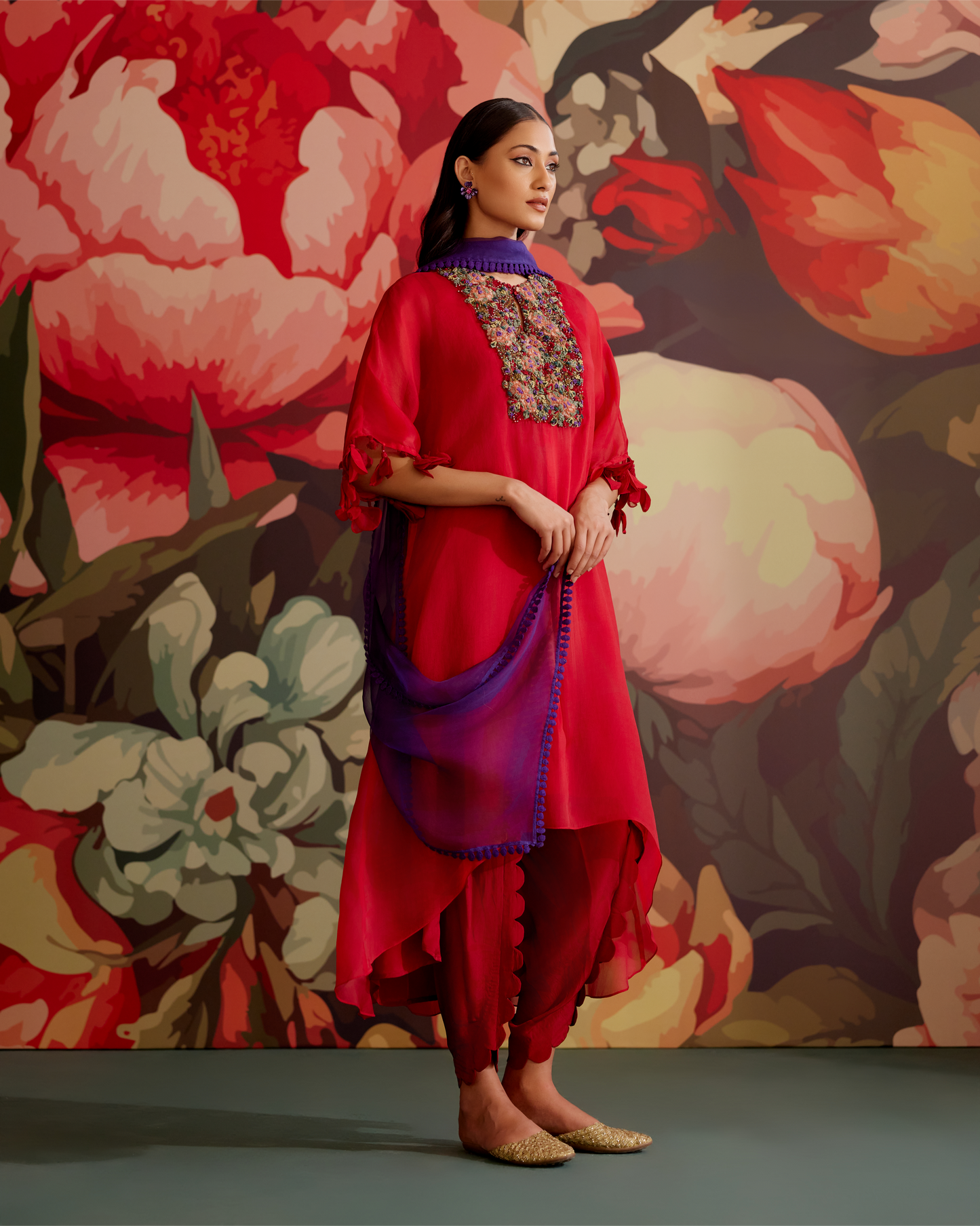Ruby Kurta Set
