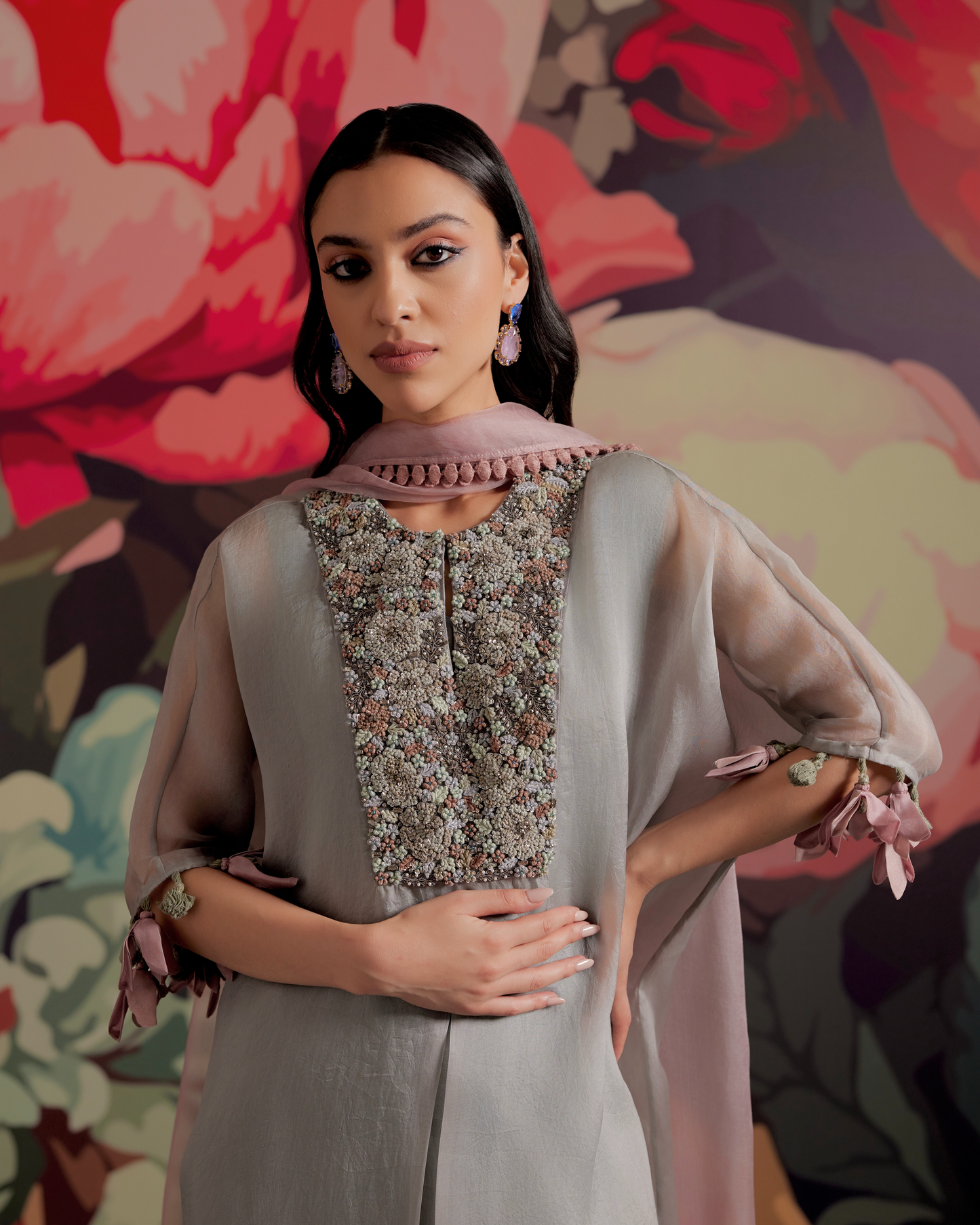 Blue Opal Kurta Set