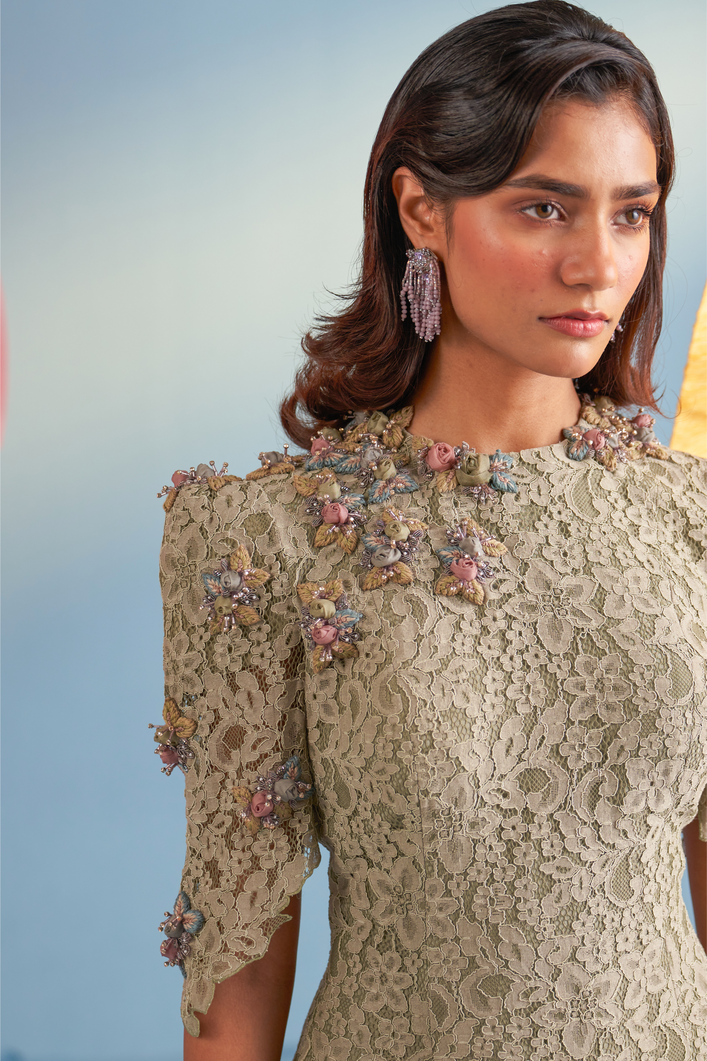 Almond Portia Dress