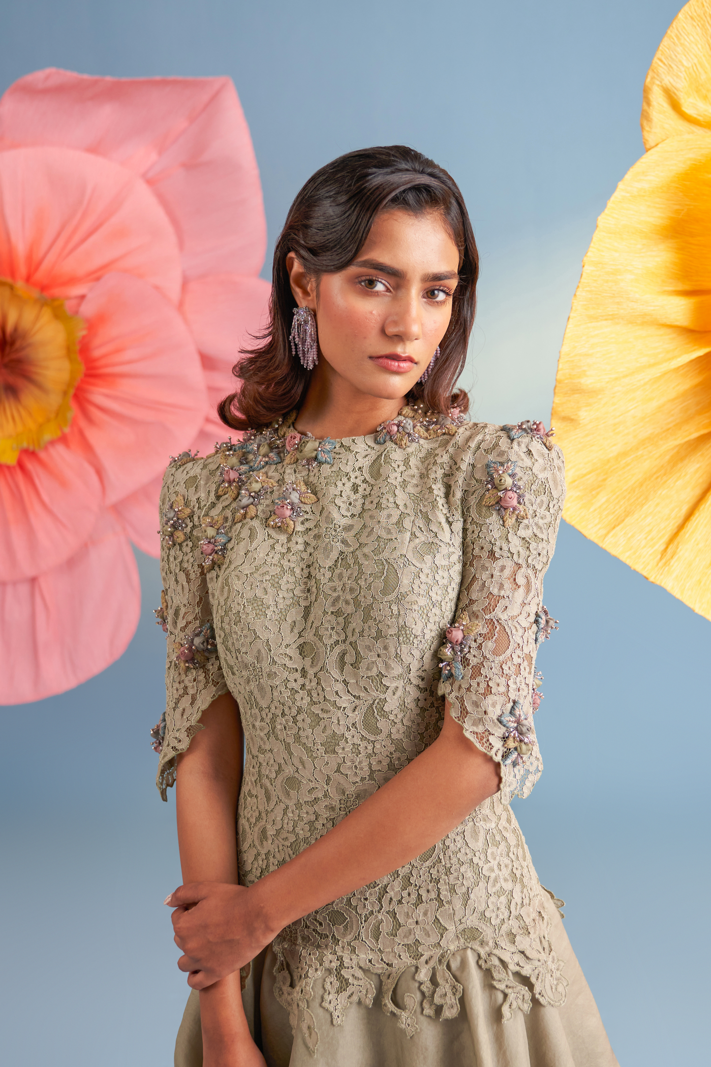 Almond Portia Dress