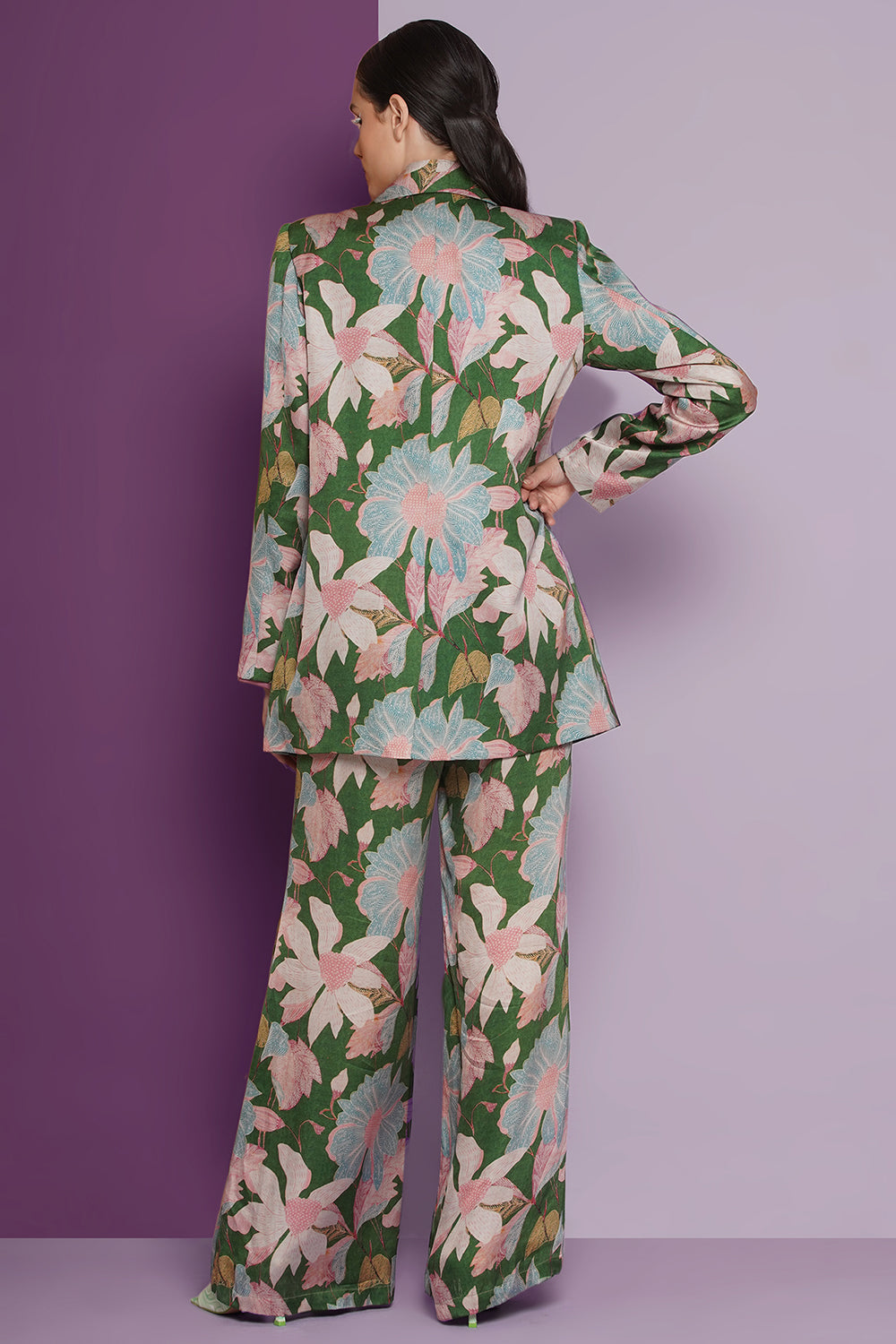 Water lily blazer set