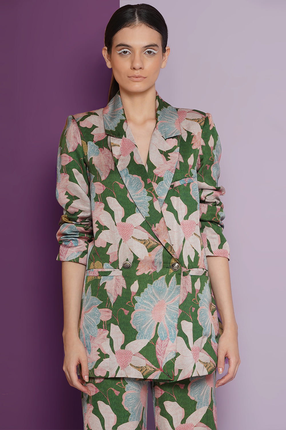 Water lily blazer set