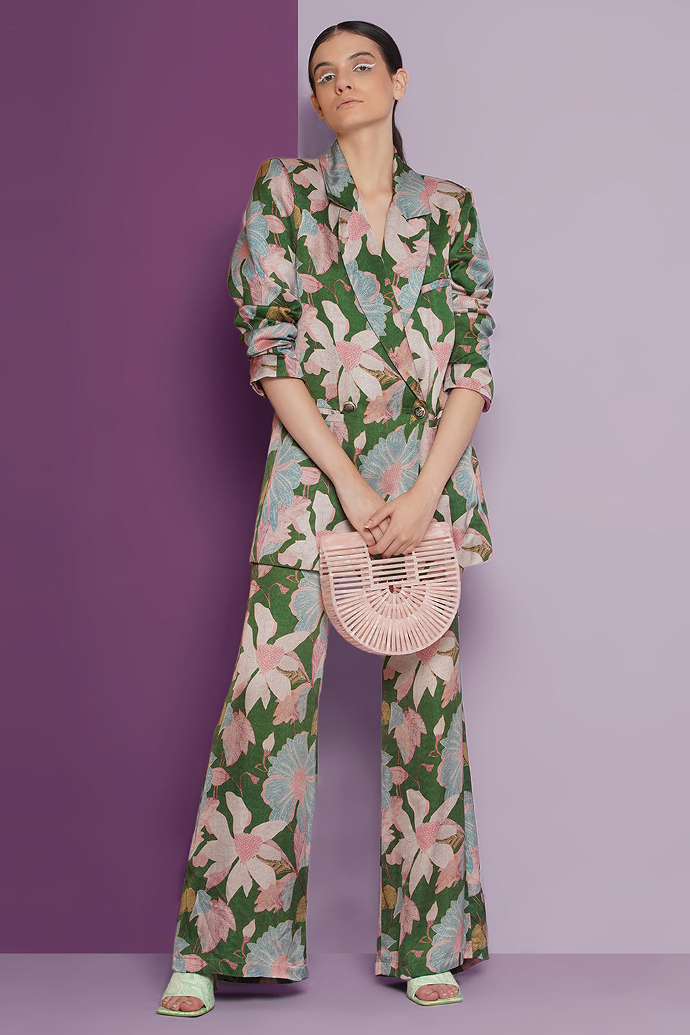 Water lily blazer set