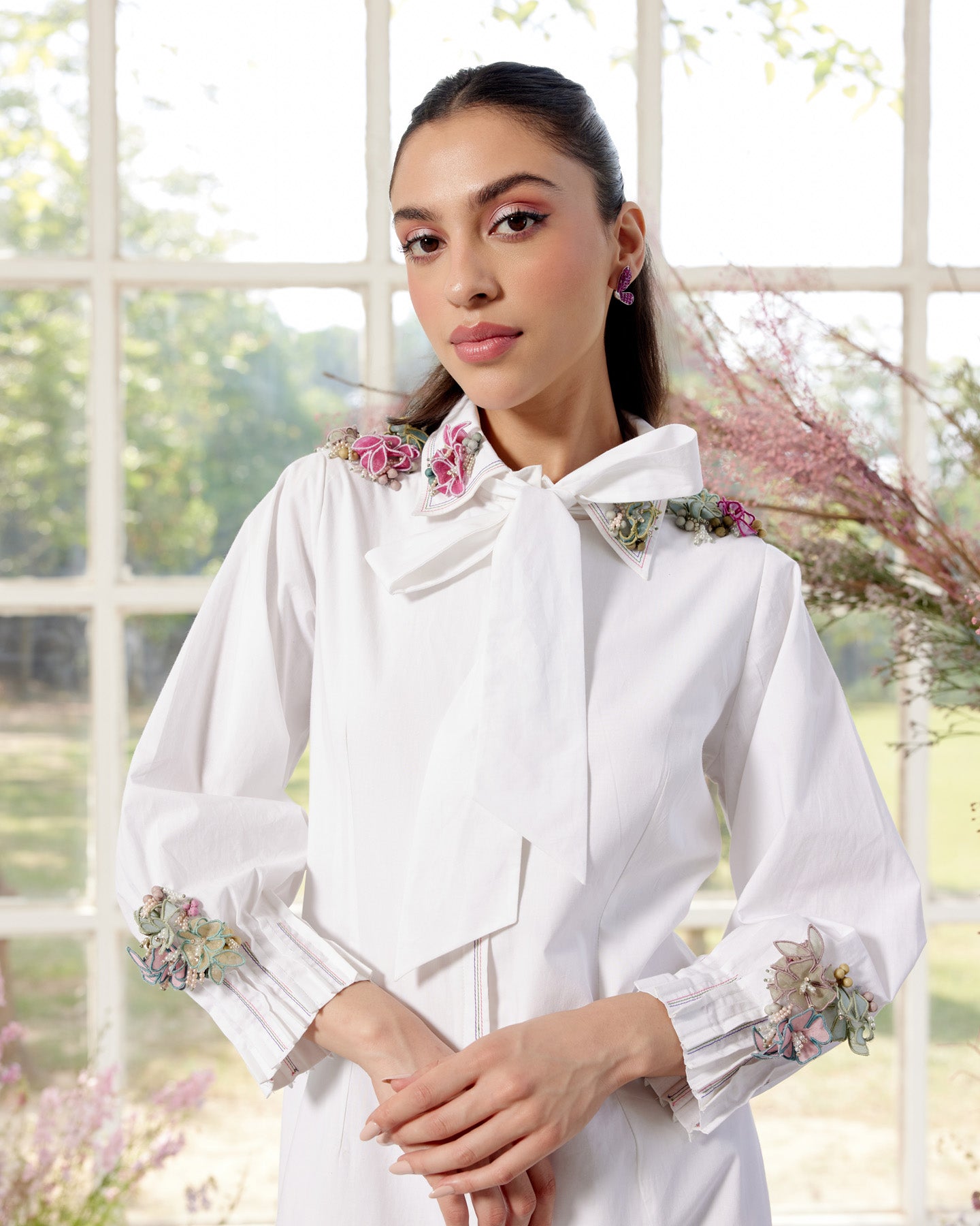 KATE Midi Dress White