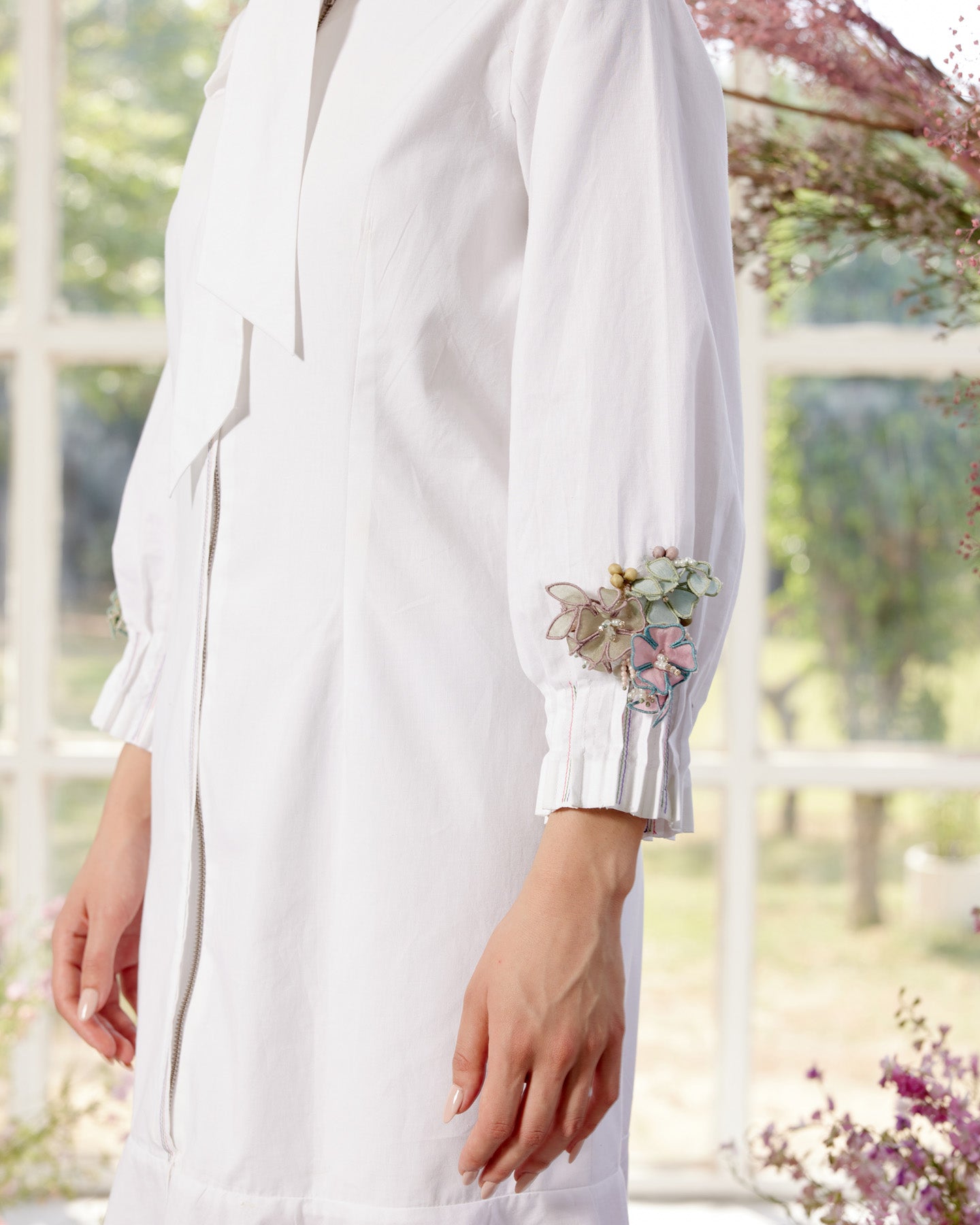 KATE Midi Dress White