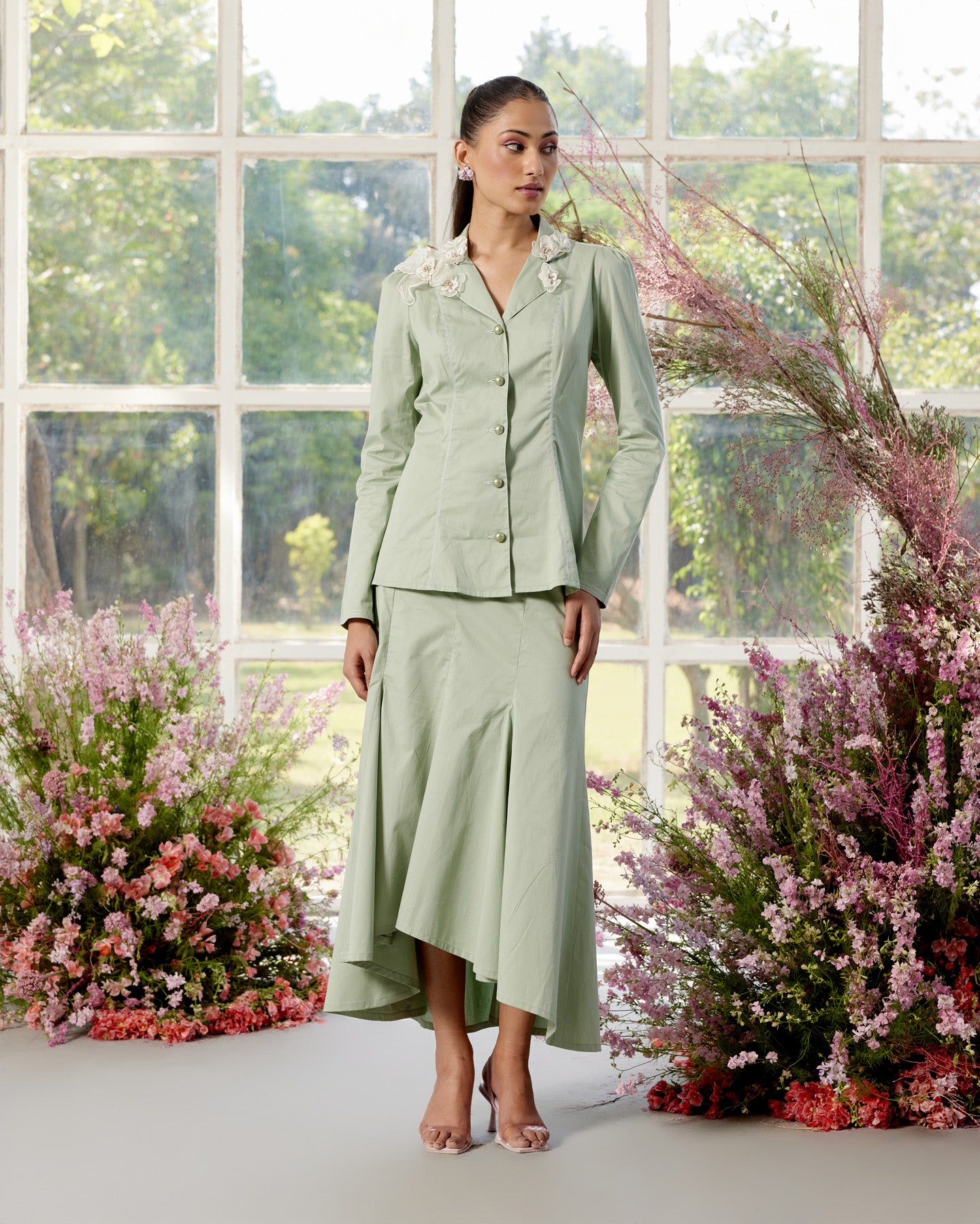 VARLEY Co-ord Almond