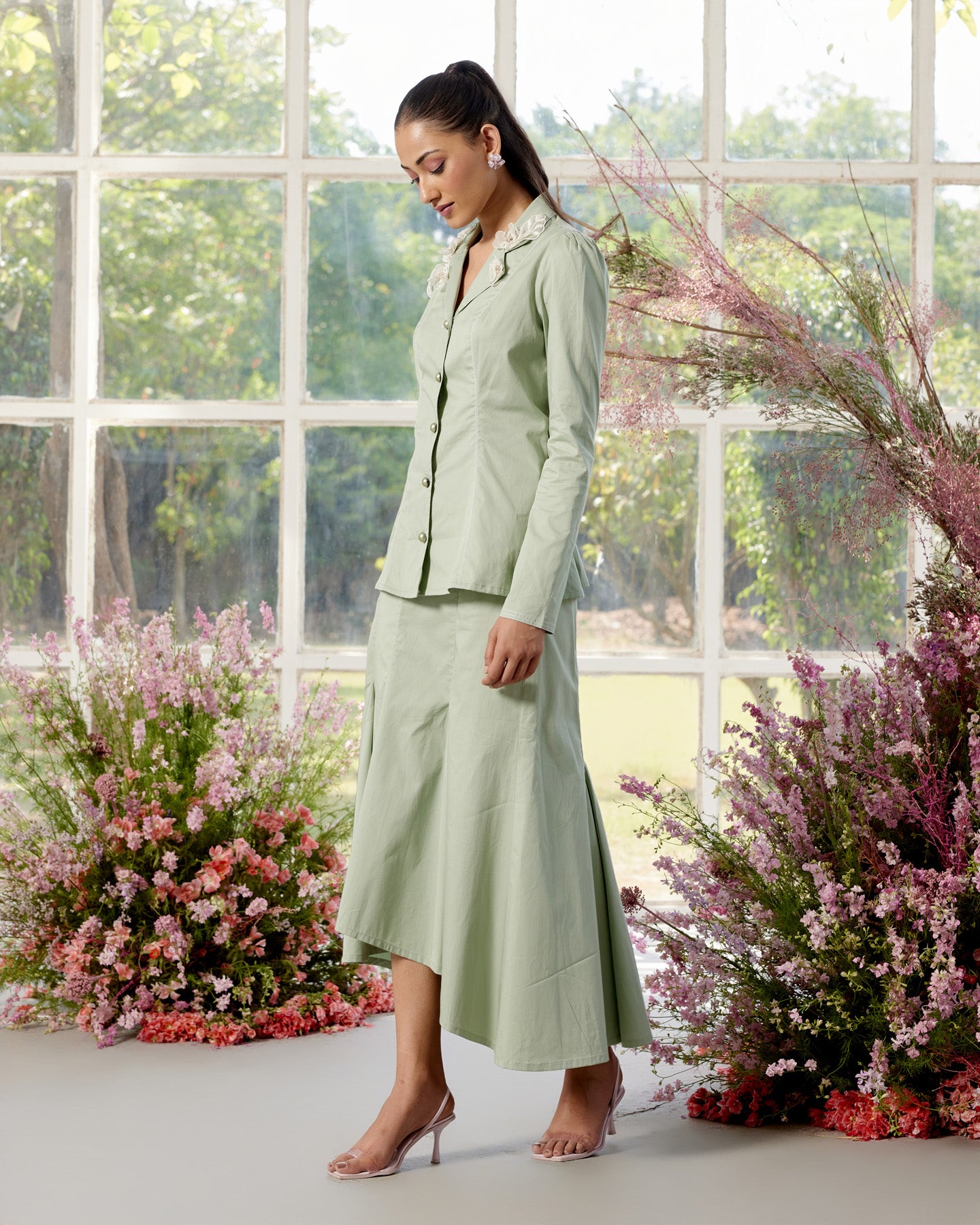 VARLEY Co-ord Almond