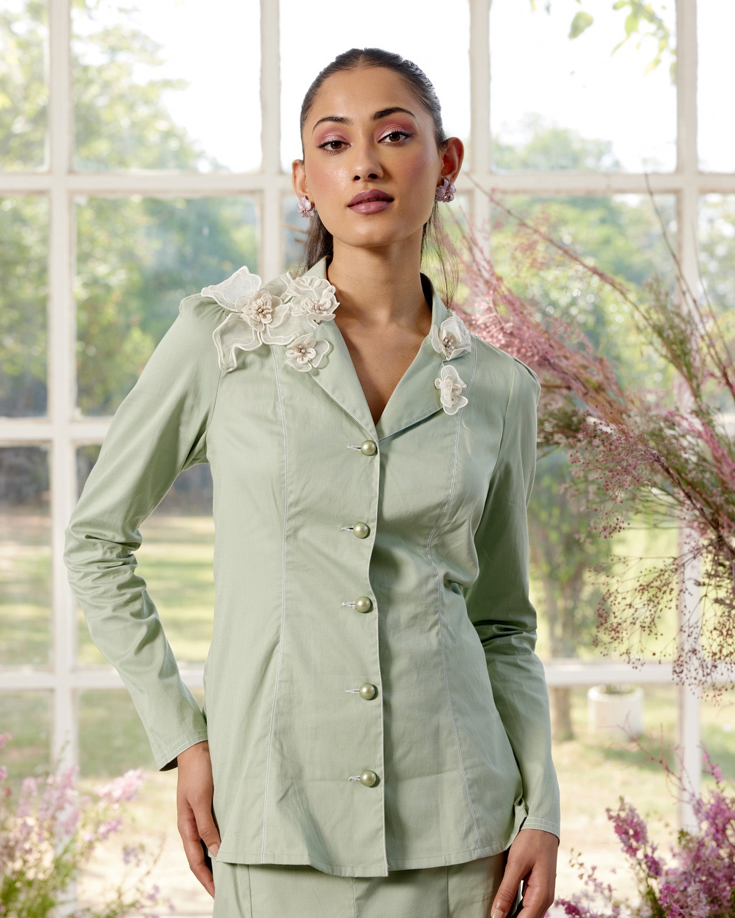 VARLEY Co-ord Almond