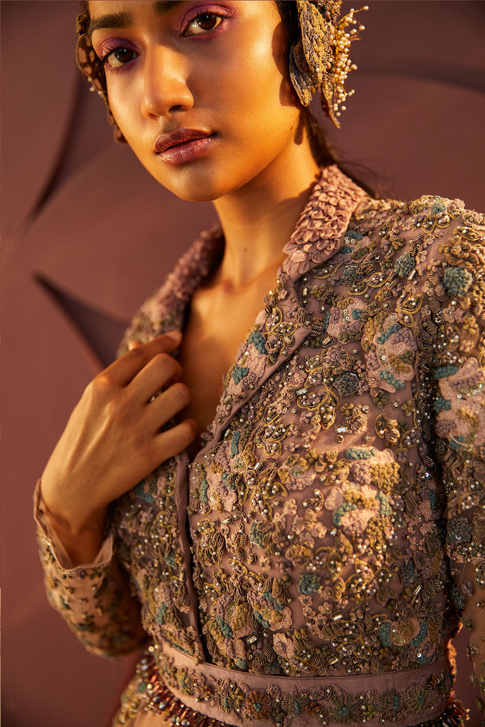 Rose Sharara Set