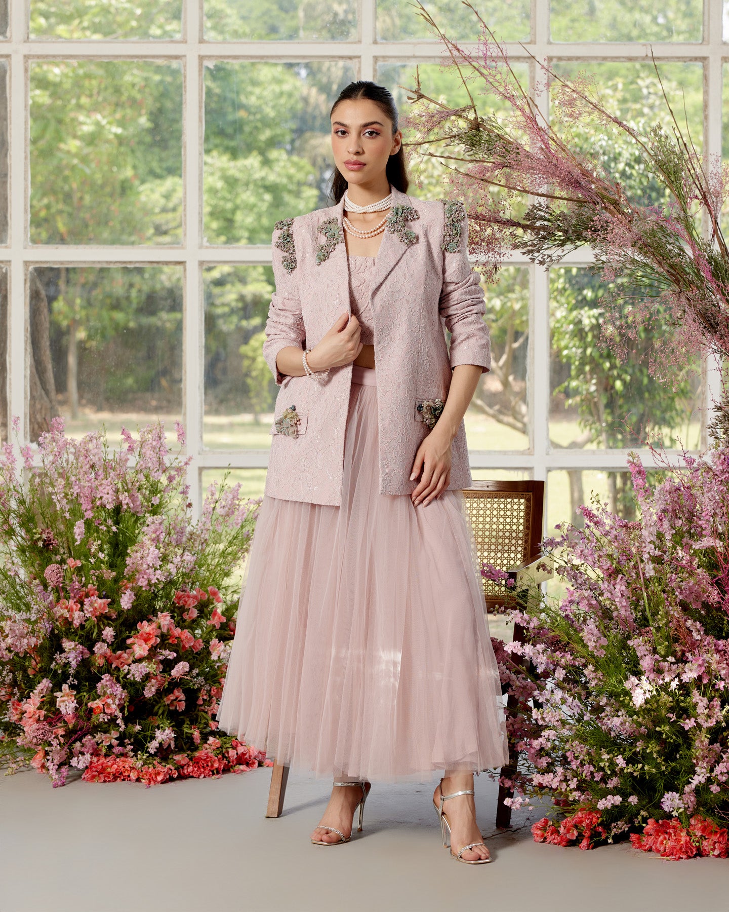 CHARLOTTE Co-ord Rosa