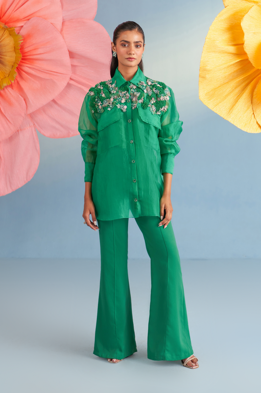 Mia  Co-Ord Set- Jade