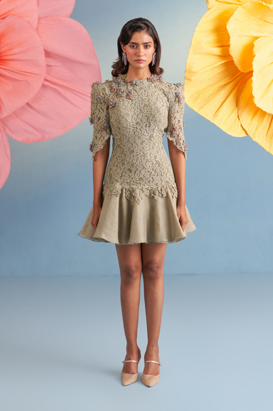Almond Portia Dress