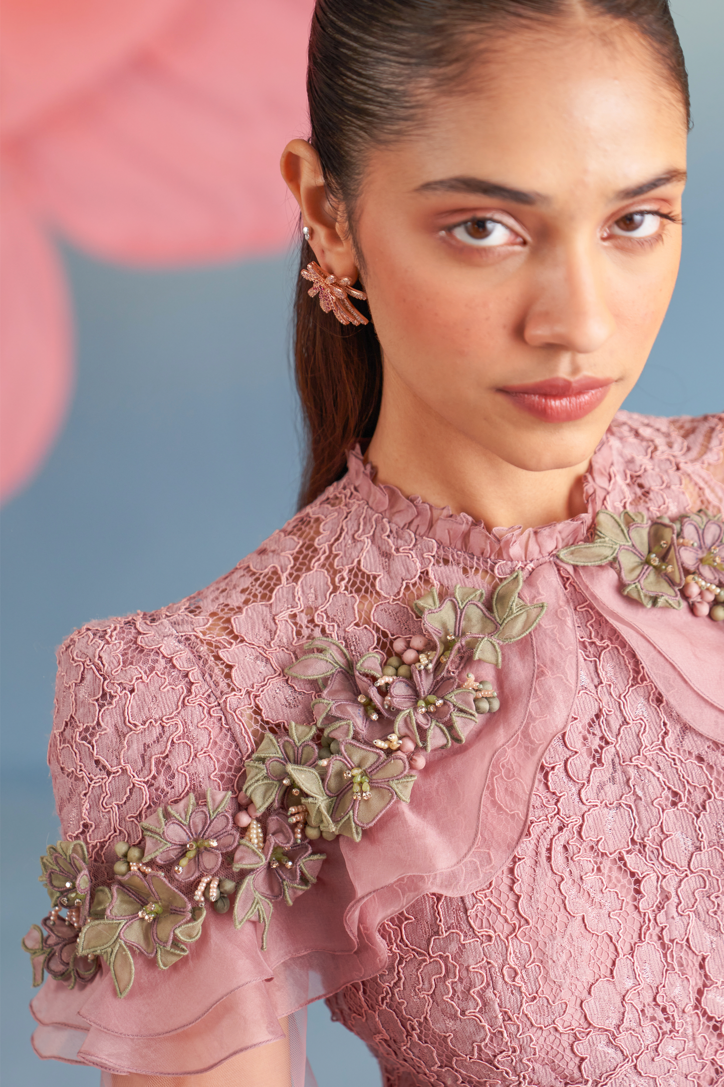 Dusty Rose Portia Dress