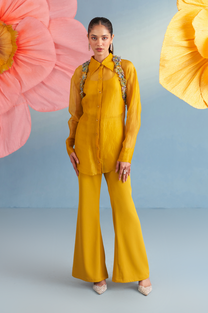 Noa Shirt & Bolero Set