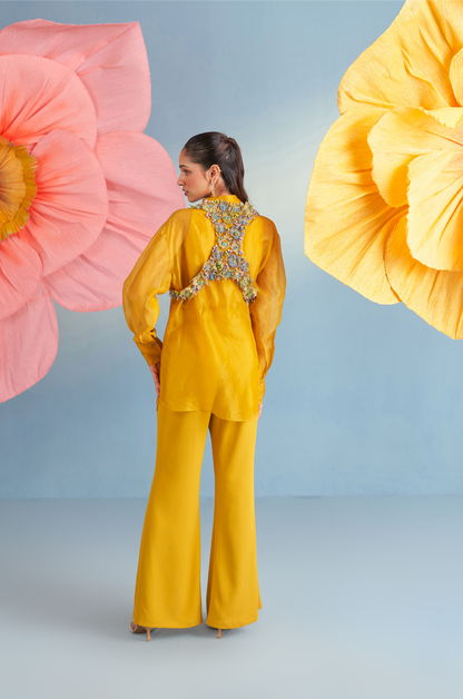 Noa Shirt & Bolero Set