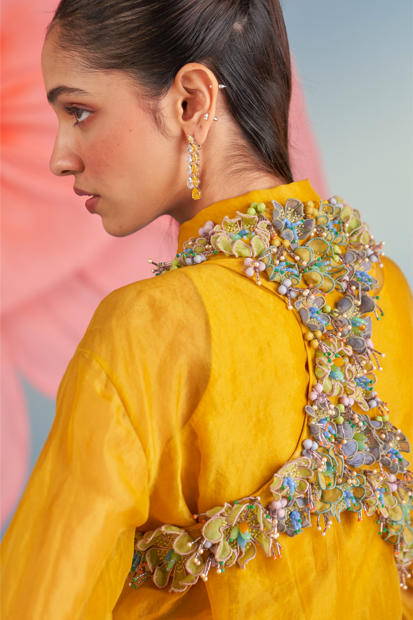 Noa Shirt & Bolero Set