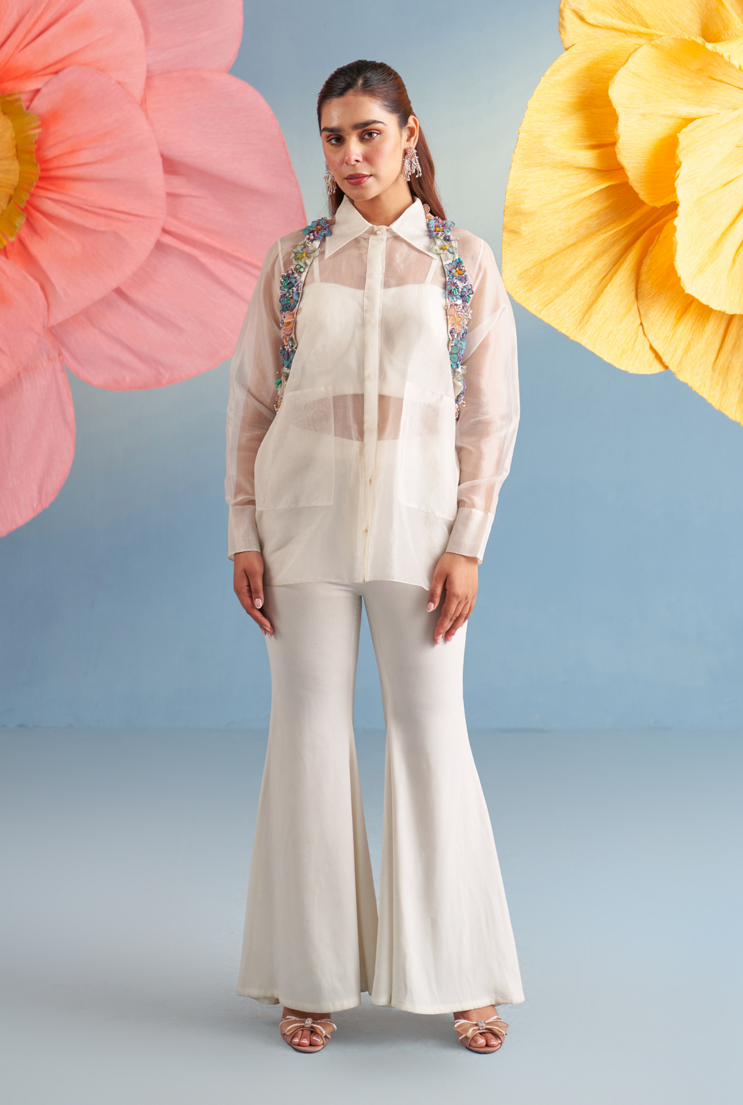 Olivia Shirt & Bolero Set
