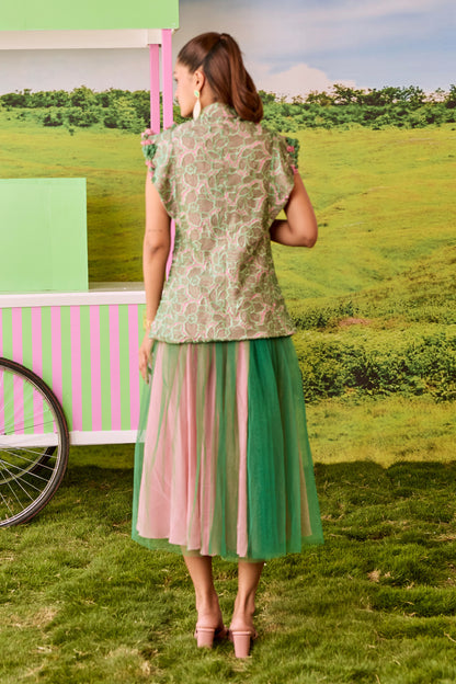 CORAL AND JADE VALENTINO SET