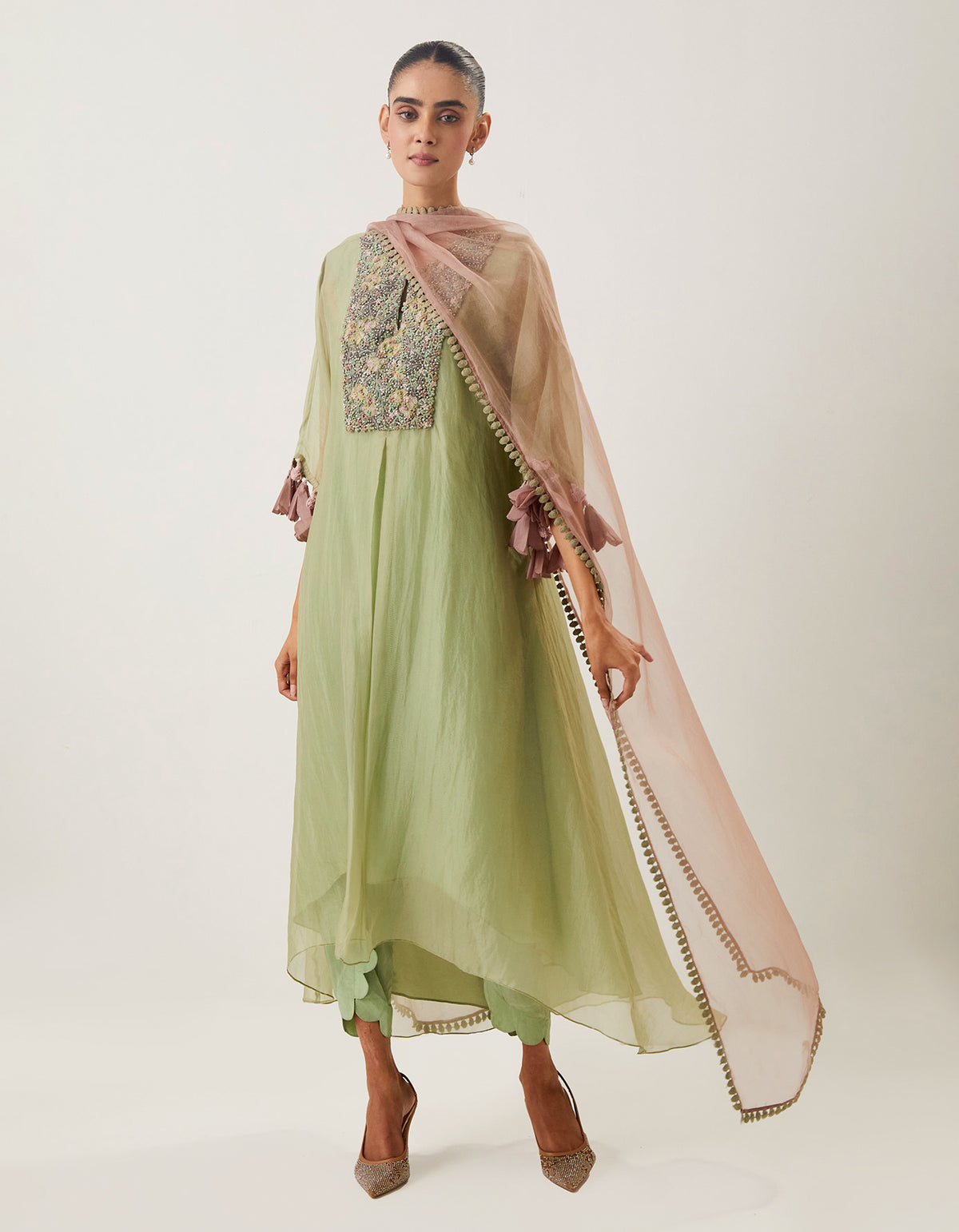 Saanjh Kaftan Set