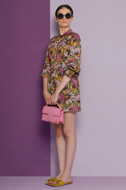 Sunflower short & shirt set