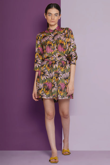 Sunflower short & shirt set