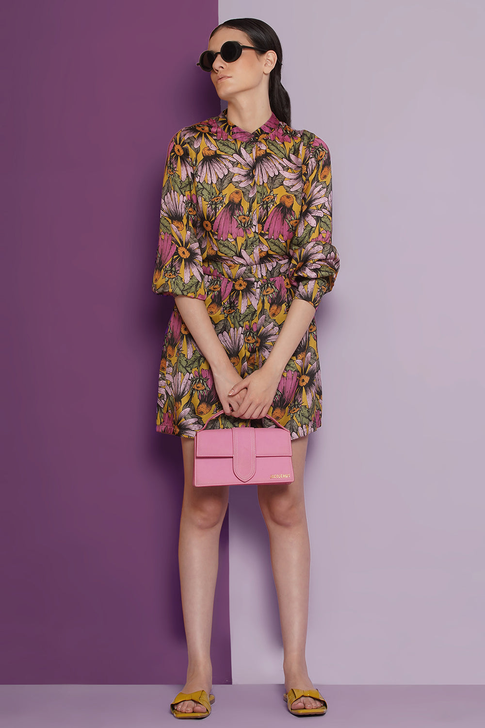 Sunflower short & shirt set