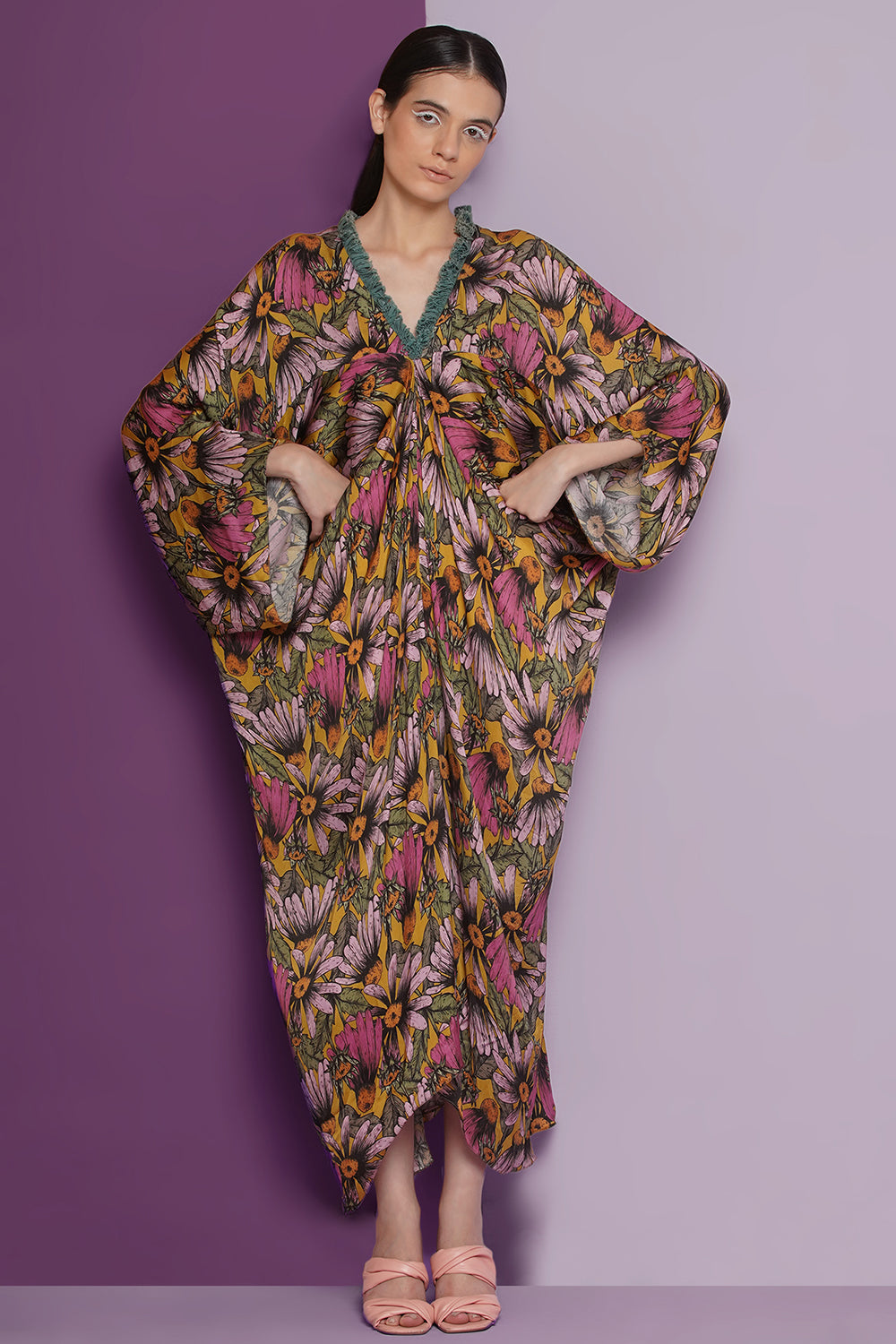 Sunflower kaftan