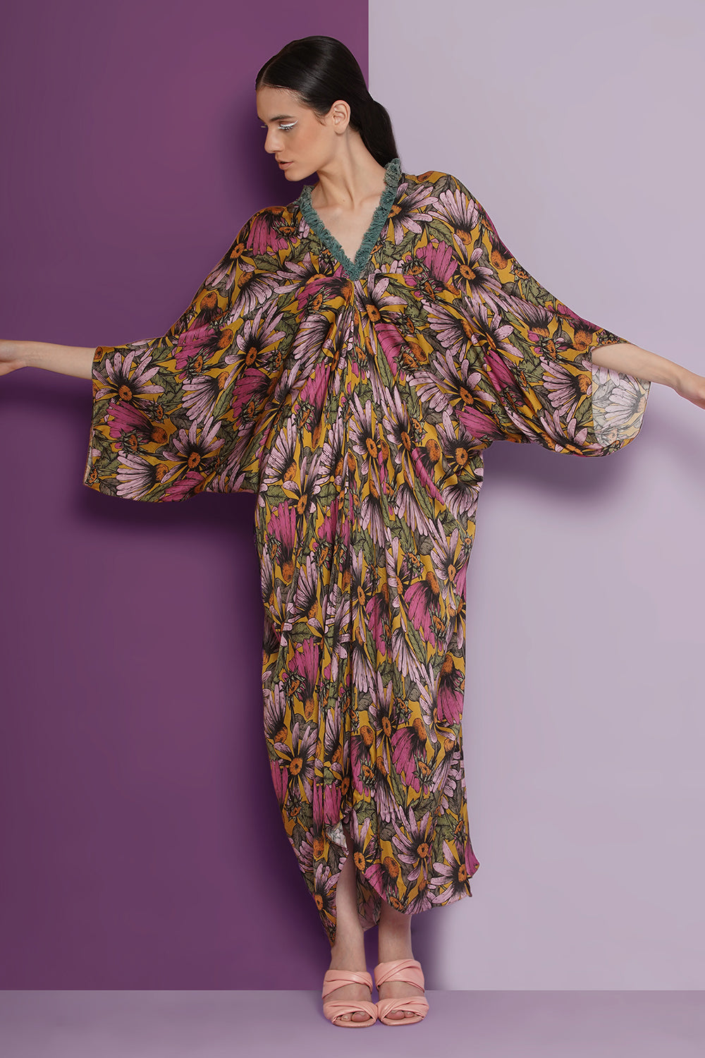 Sunflower kaftan