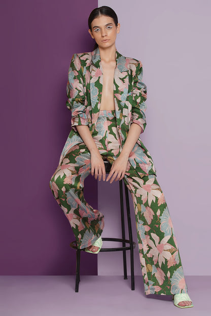 Water lily blazer set