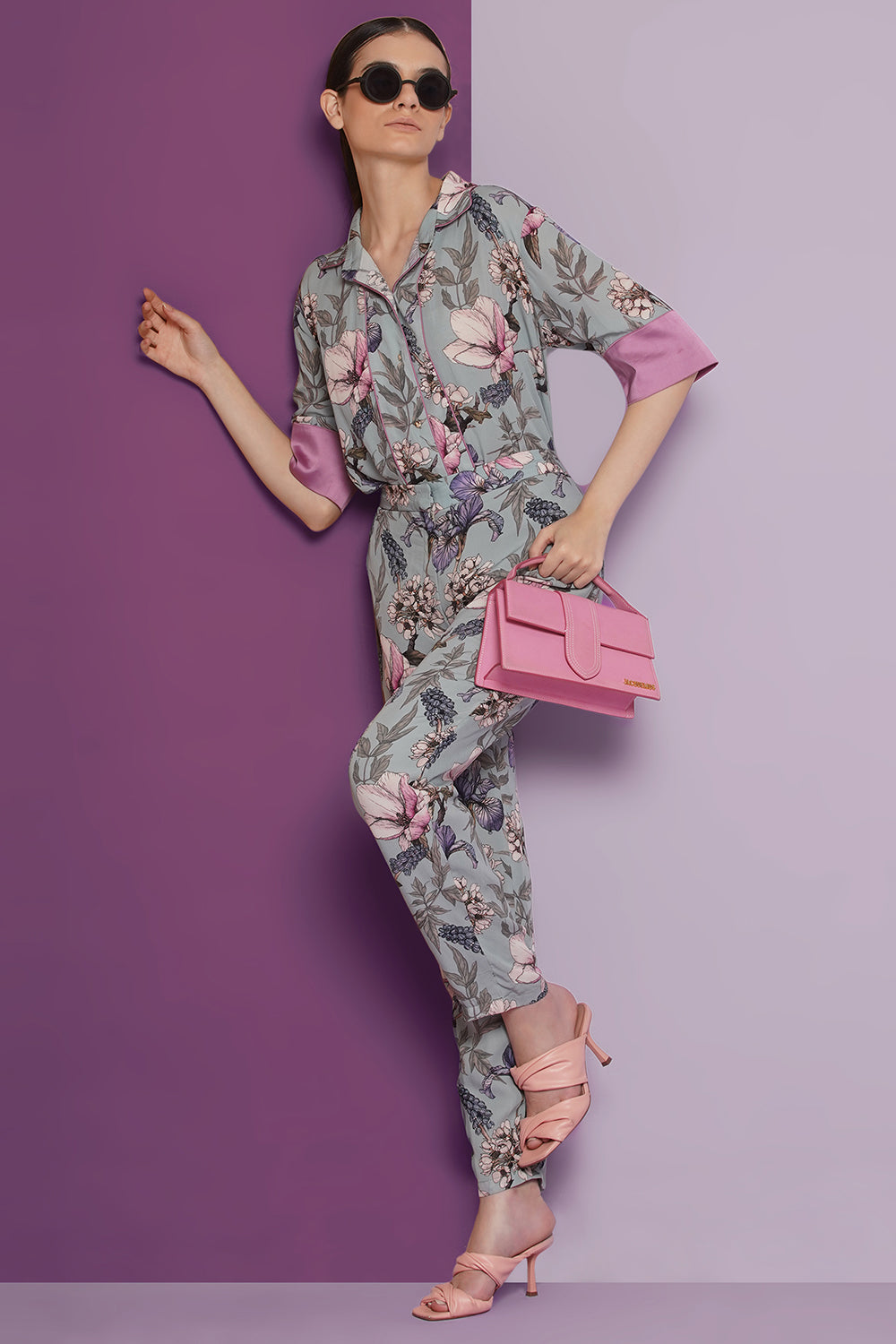 Plumeria pant & shirt set