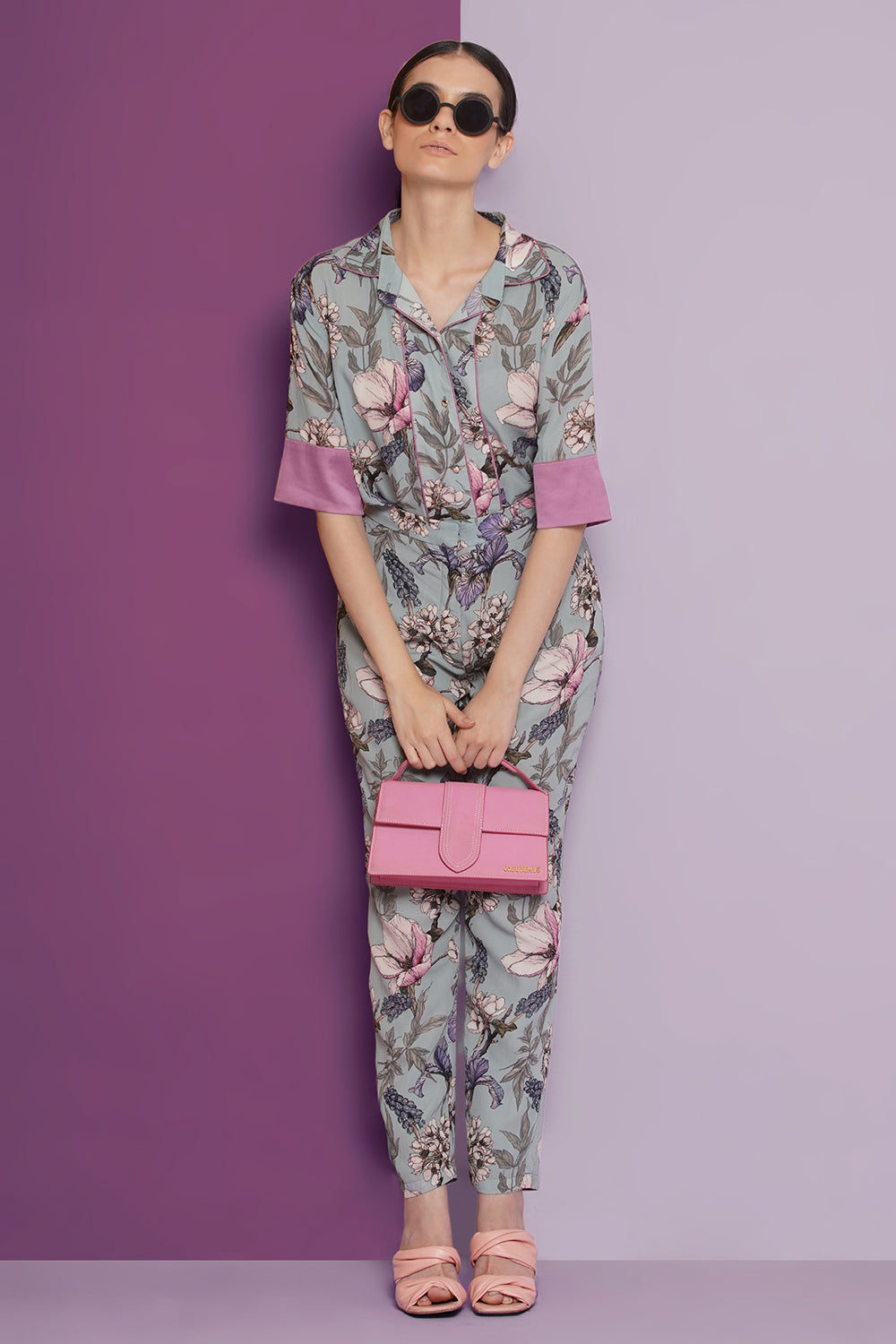 Plumeria pant & shirt set
