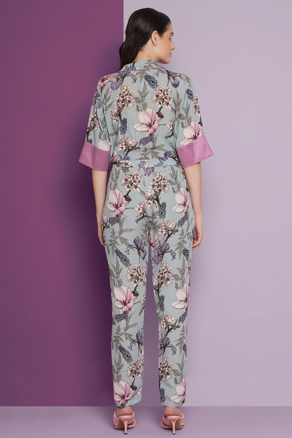 Plumeria pant & shirt set