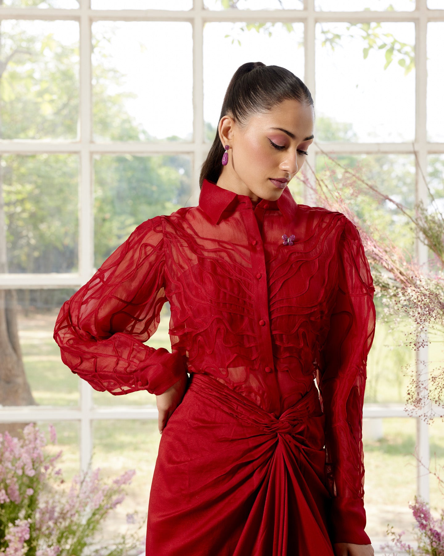 PENELOP Co-ord Rouge