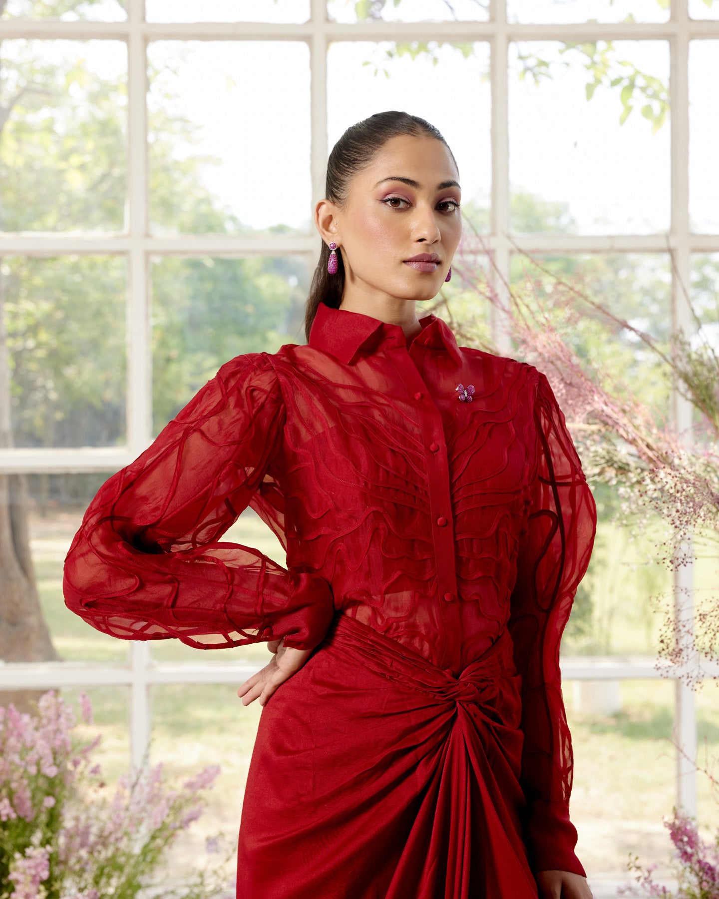 PENELOP Co-ord Rouge