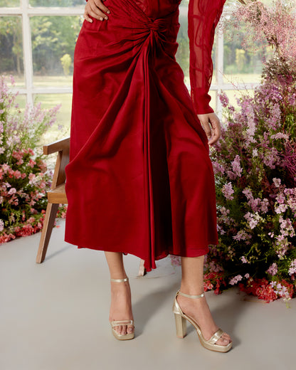 PENELOP Co-ord Rouge