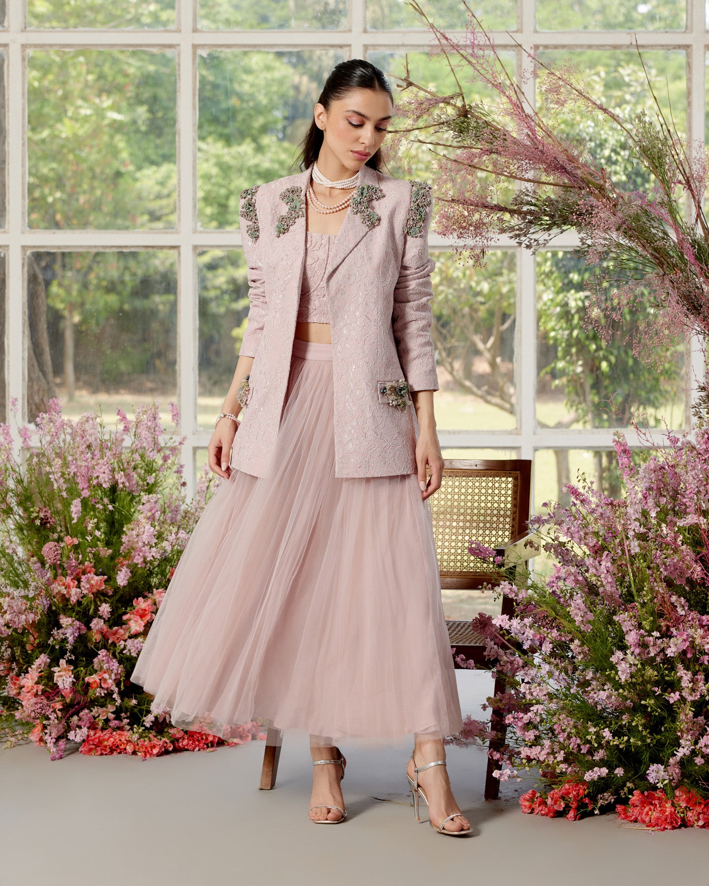 CHARLOTTE Co-ord Rosa