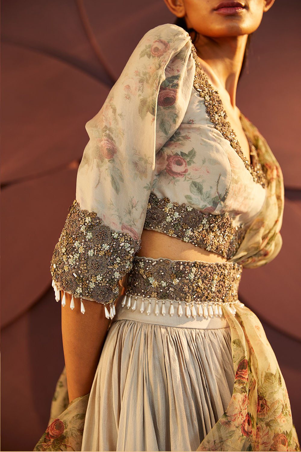 Argente Lehenga Set