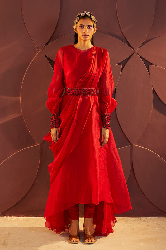 Rouge Kurta Set